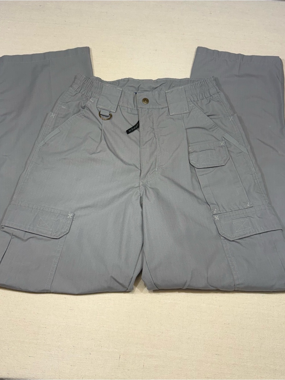 Men's Cargo Utility Pants - Light Gray